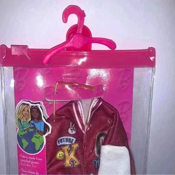 Barbie Clothes & Accessories for Ken Doll With Varsity Jacket, Shorts - Picture 5 of 12